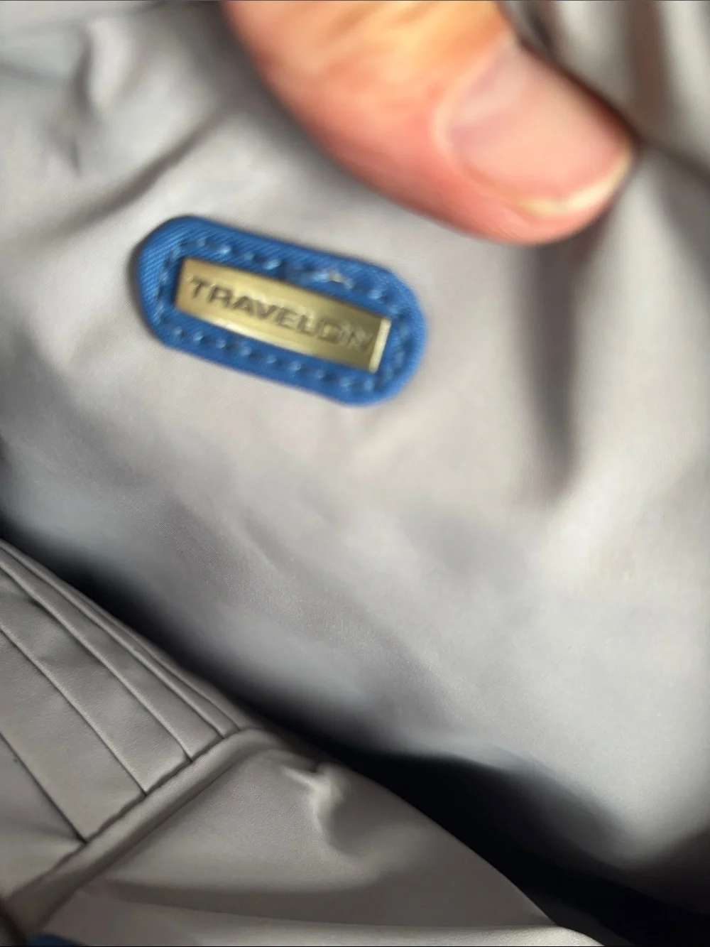 Travelon Bright Blue Crossbody Messenger Bag for Men